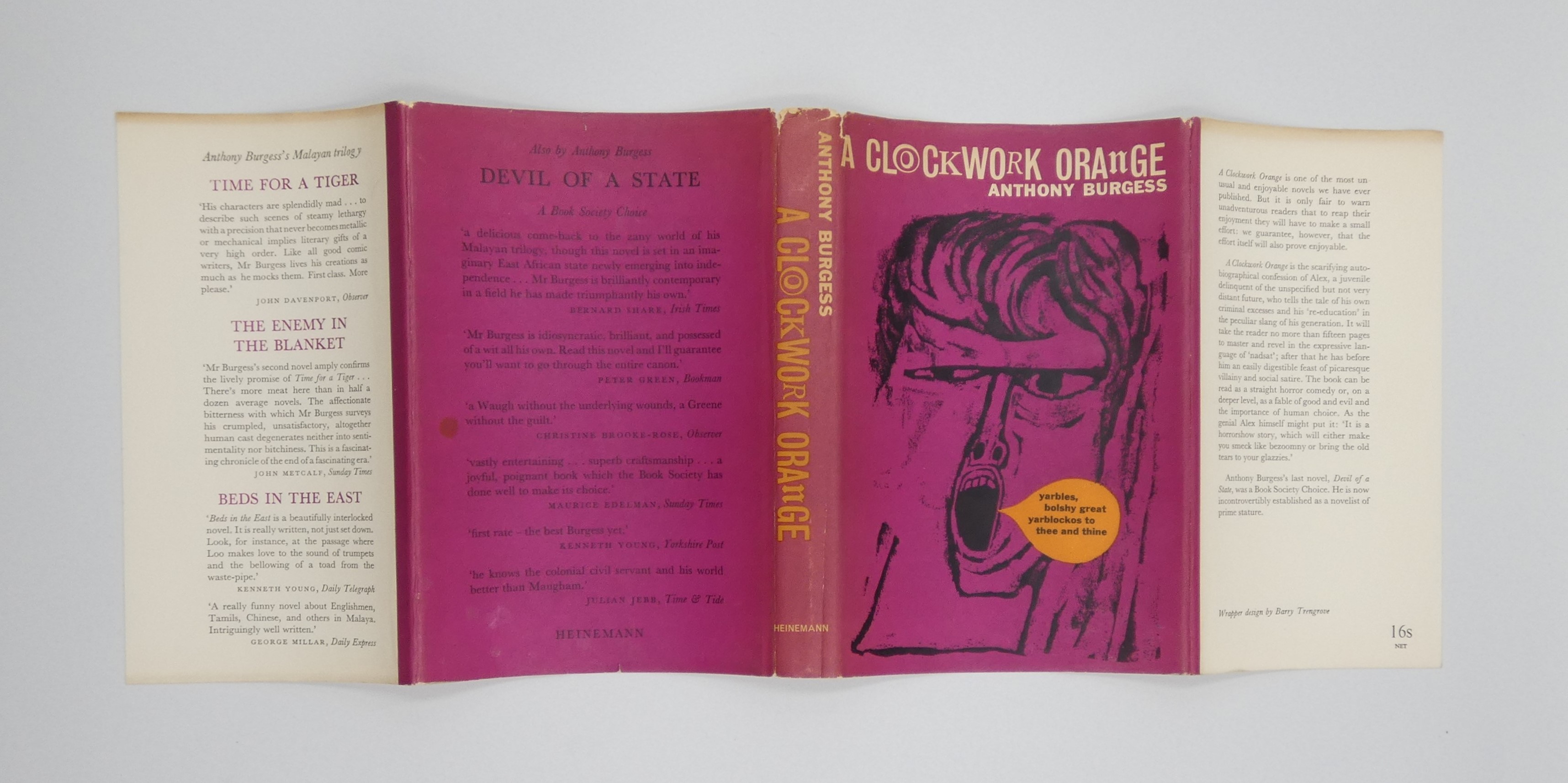 Inscribed Clockwork orange 2