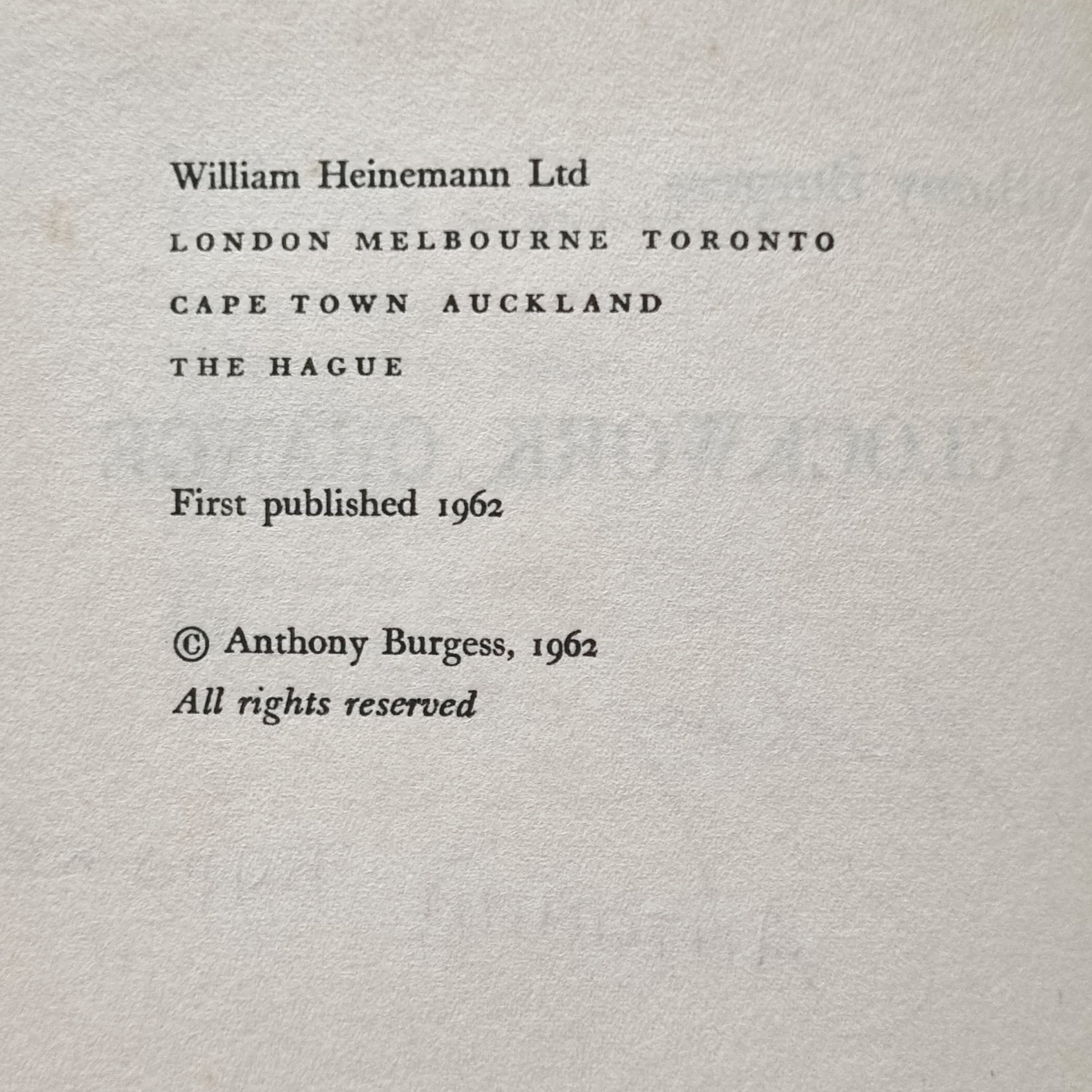 Inscribed Clockwork orange 4