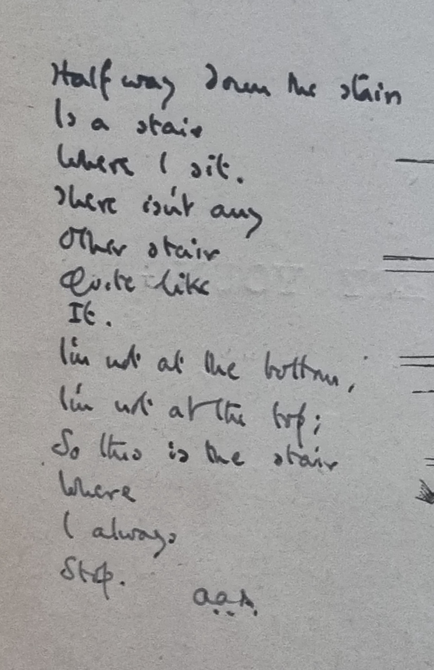 when we were very young signed reprint with poem 5