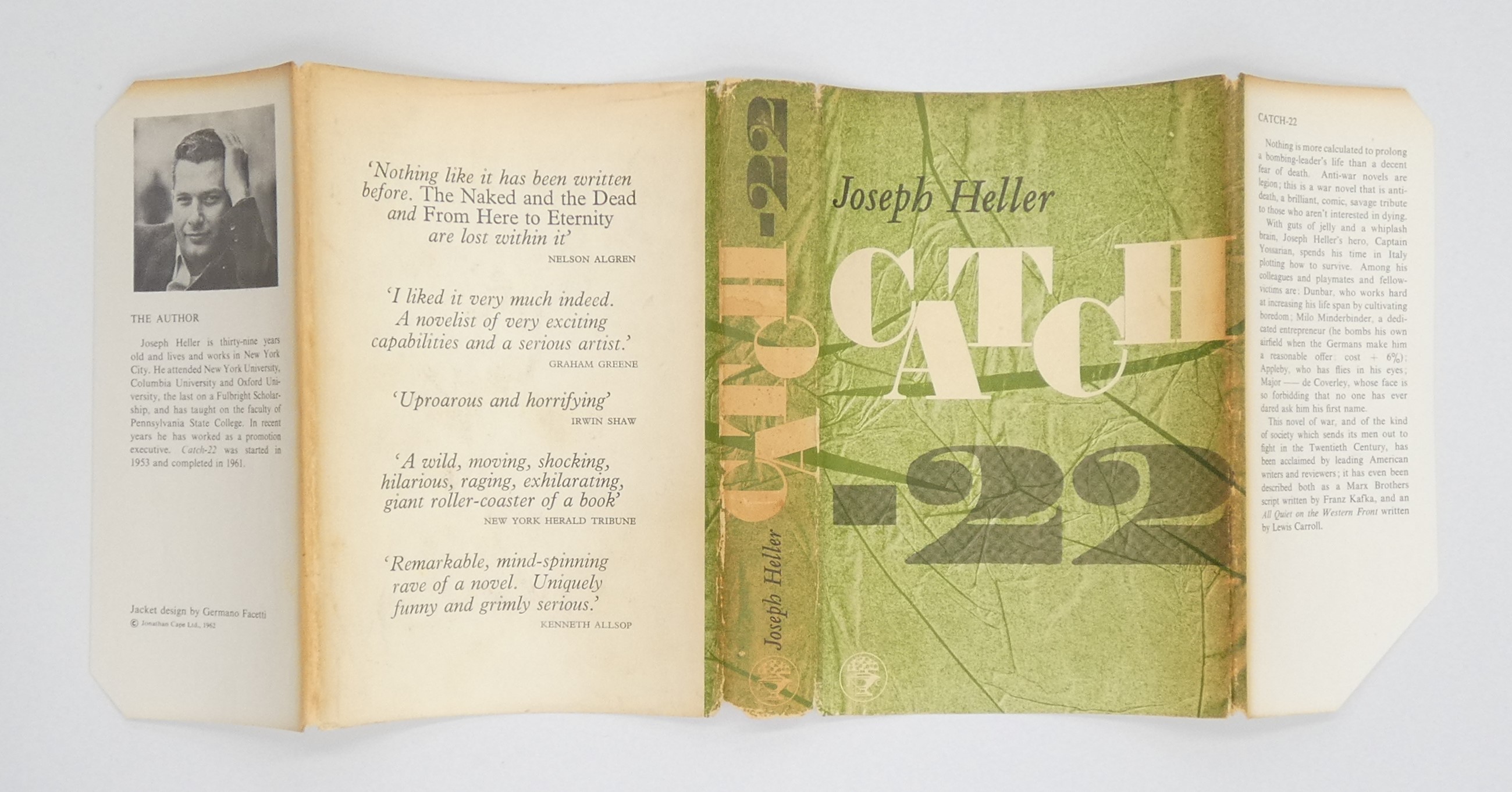 catch 22 second impression - inscribed by the author 2